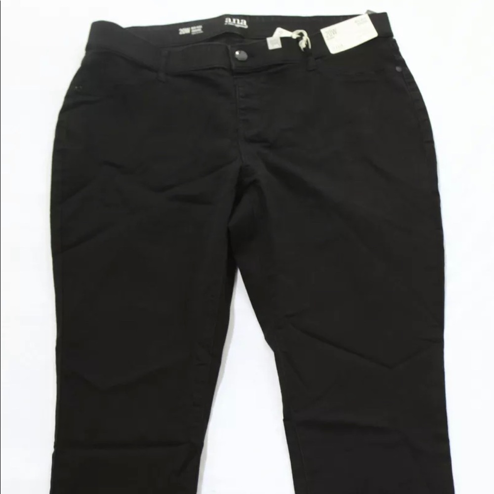 a.n.a. Black Soft Stretch Jegging Jeans Ankle Skinny Size 18 Tall NWT